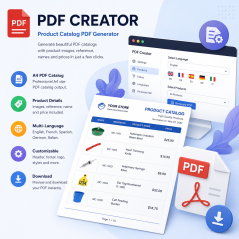 PDF Creator Pro – Product Catalog PDF for PrestaShop 8